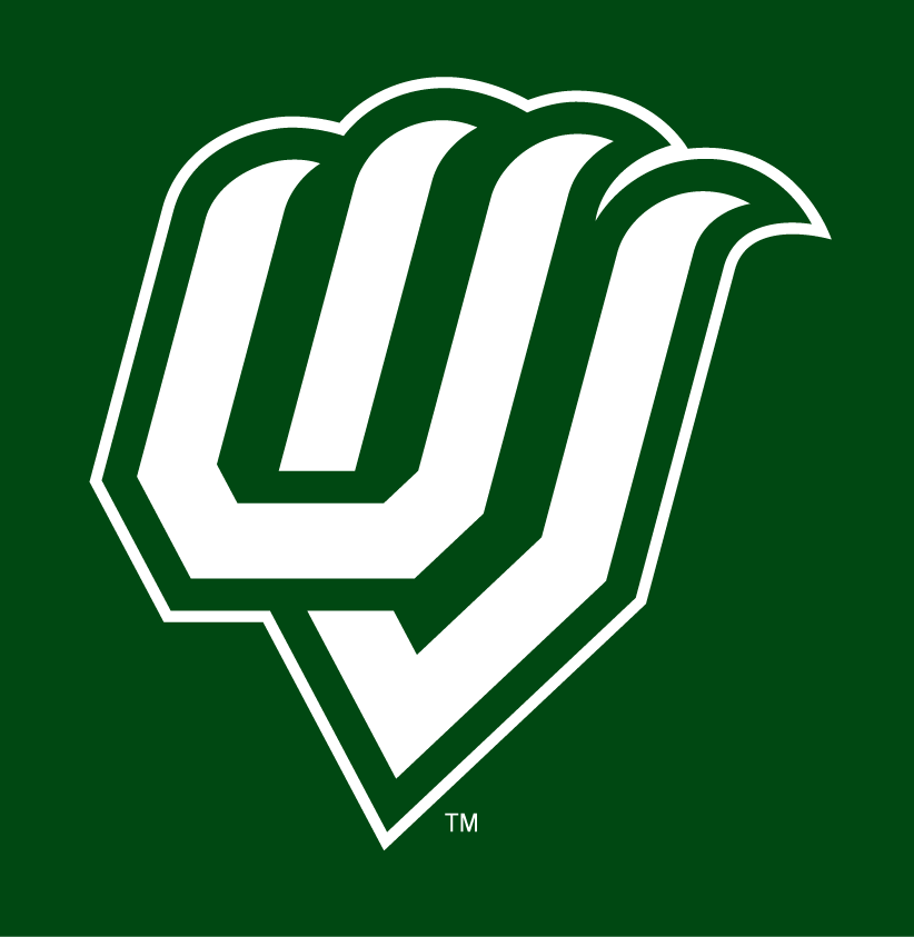 Utah Valley Wolverines 2012-Pres Alternate Logo 05 vinyl decal